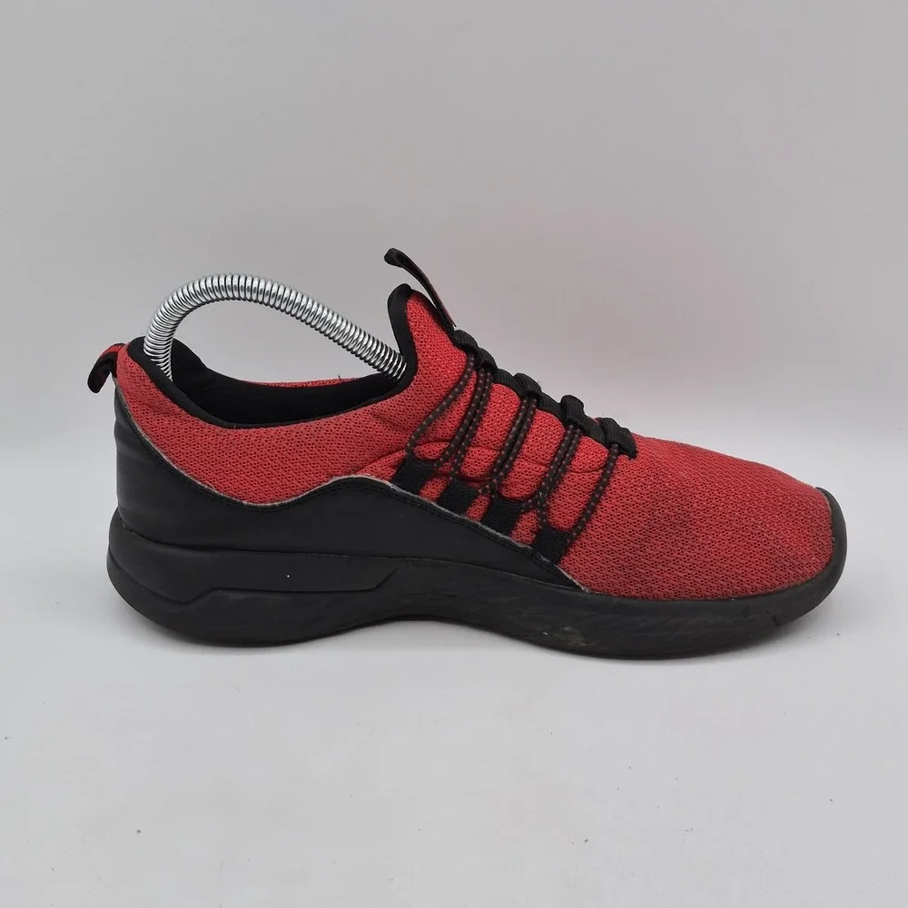 Shaq Sampson Shoes Mens‎ Size 6 Red Black Athletic Knit Sneakers QJ6GYRDBK